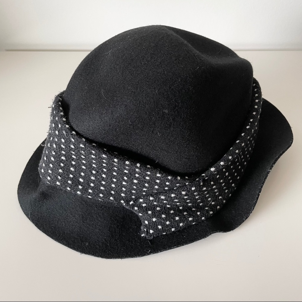 🖤Black Fedora Hat - Picture 5 of 8